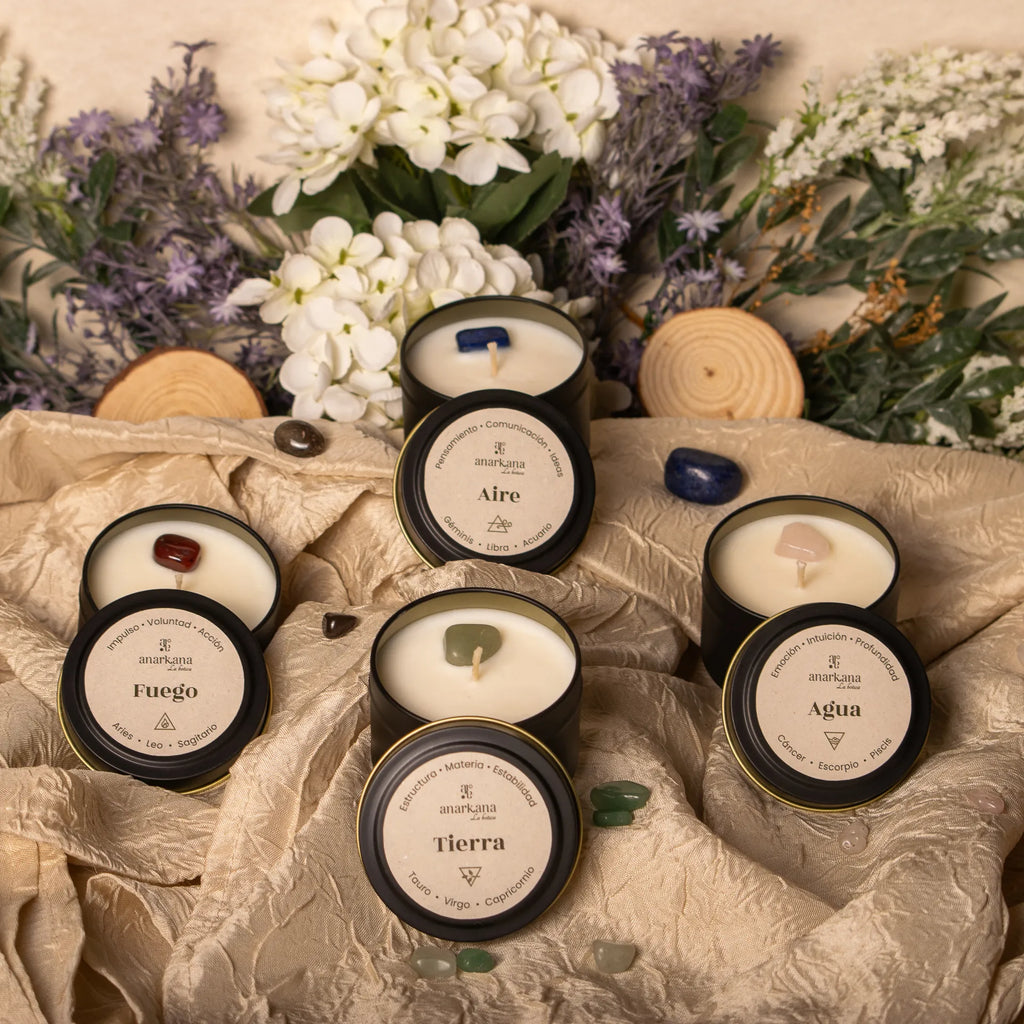Velas de Elementos - Signos Zodiacales
